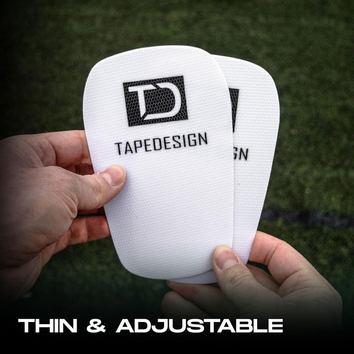 Tapedesign Equipment - Schienbeinschoner Performance Shinguards Schienbeinschoner weiss/schwarz Einh