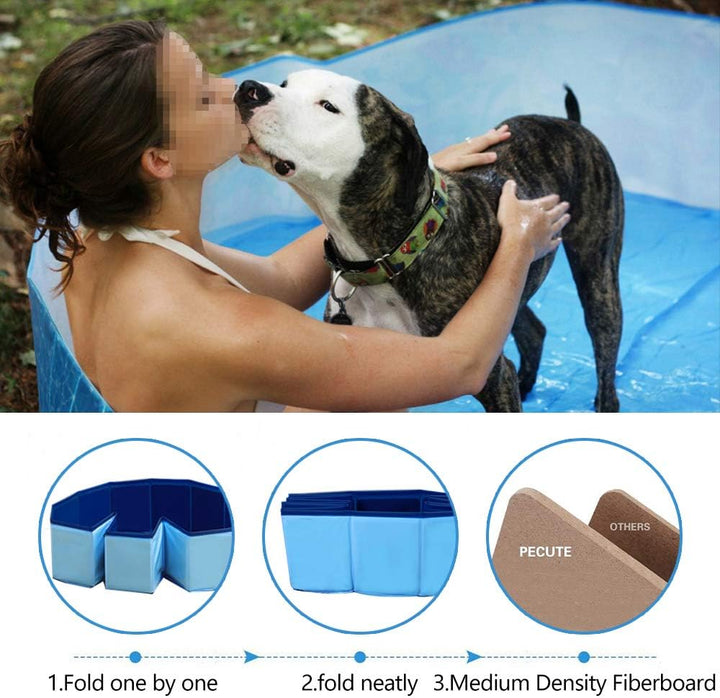 All for Paws 8002 Chill Out - Splash und Fun - Hundepool gross - 160 cm