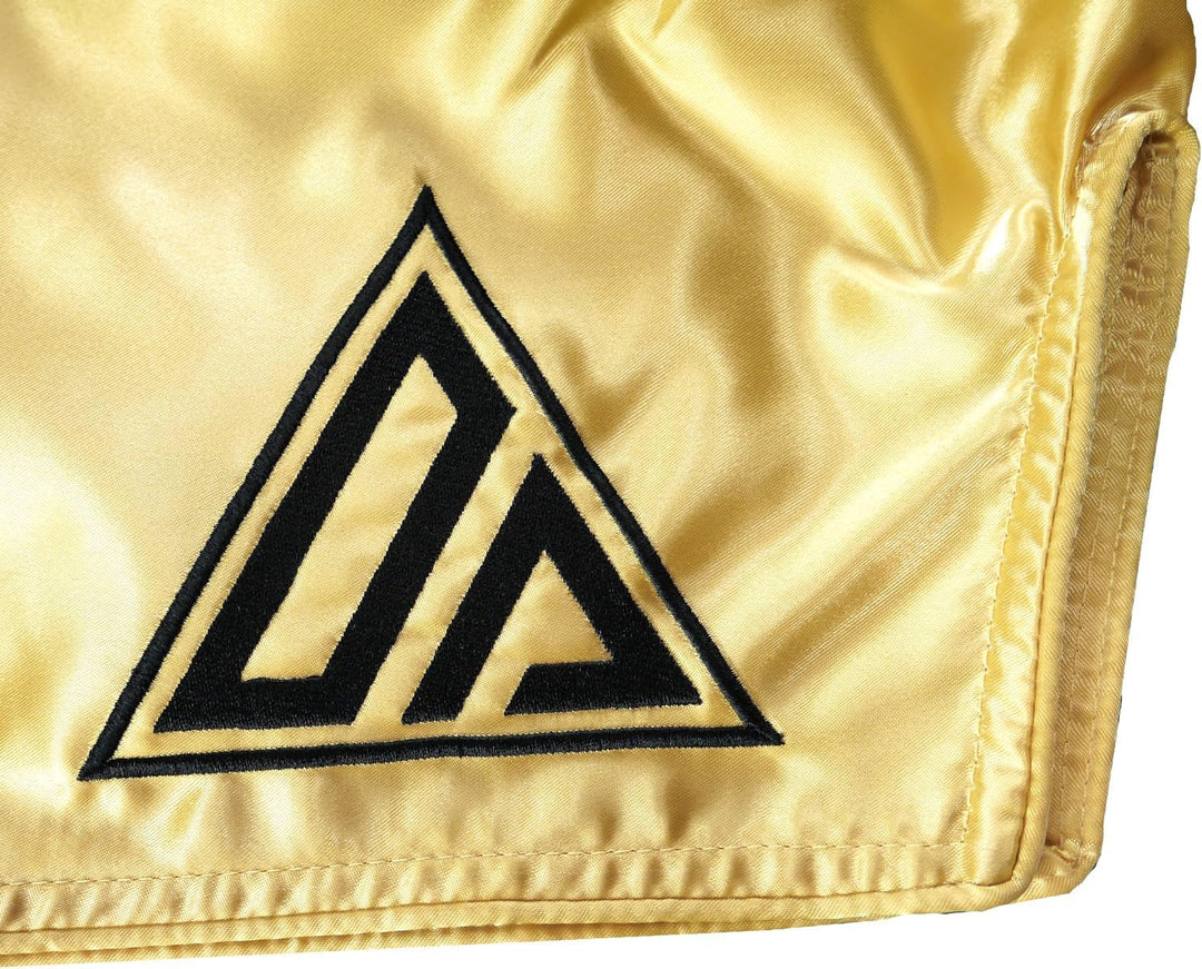 Dynamix Athletics Muay Thai Shorts Origin - Traditionelle Klassische Thaibox Hose für Herren mit bre