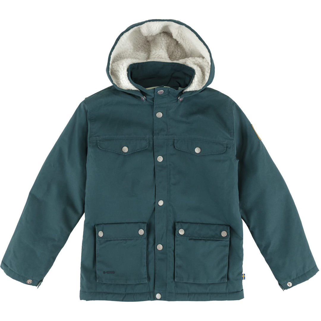 Fjällräven Unisex Baby Kids Greenland Winter Jacket Jacke 8 Jahre Bergblau, 8 Jahre Bergblau