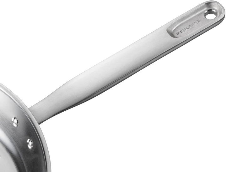 Fiskars All Steel pure Wok 28 cm, Silber, Wok 28 cm