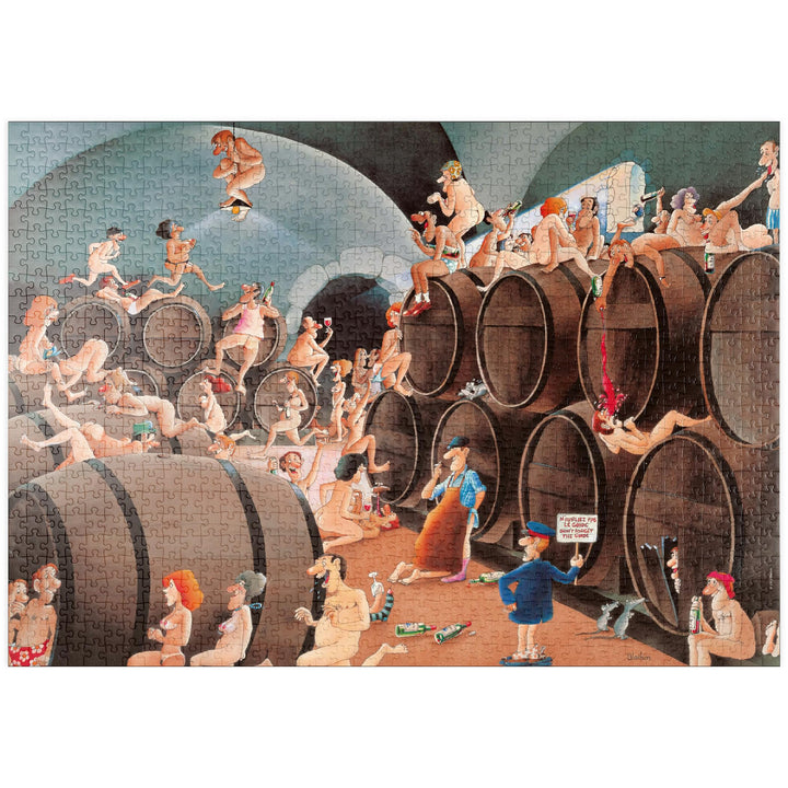 Vino - Blachon - Cartoon Classics - Premium 1000 Teile Puzzle - MyPuzzle Sonderkollektion von Heye P