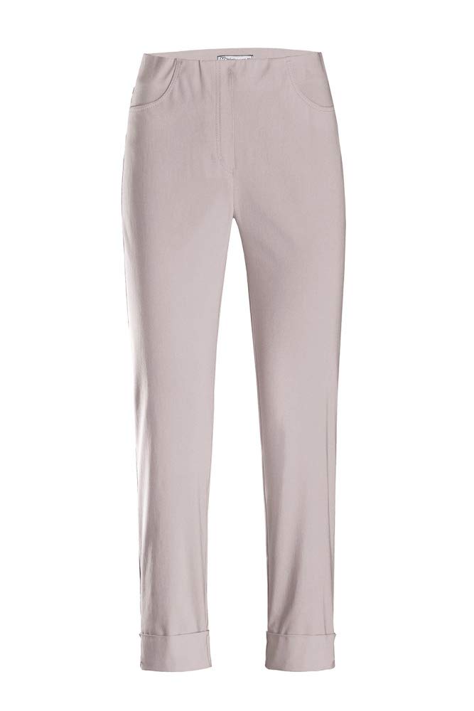 Stehmann Igor-680, Sportive 7/8 Damenhose mit Gesaesstaschen 34 Kalk, 34 Kalk