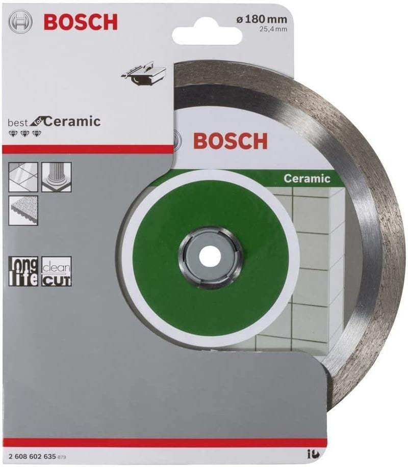 Bosch Accessories Bosch Professional Diamanttrennscheibe Best für Ceramic, 180 x 25,40 x 2,2 x 10 mm