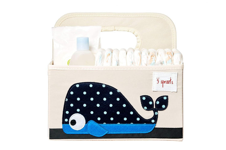 3 Sprouts - Wickeltasche Organizer - Baby Windel Caddy für Wickelutensilien - Wickelkorb & Wickelorg