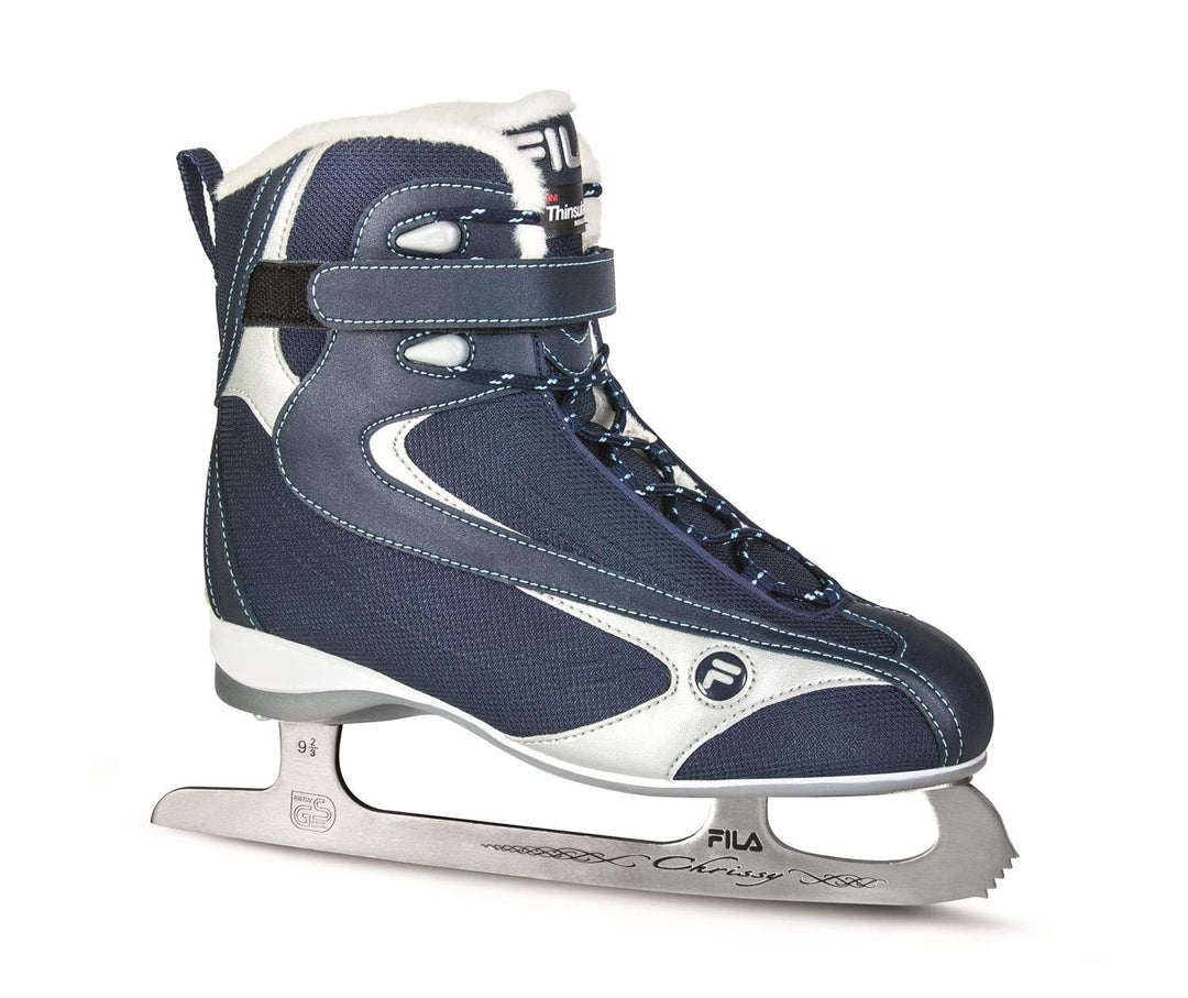 Fila Damen Schlittschuh Chrissy LX Lady 37.5 BLUE/SILVER, 37.5 BLUE/SILVER