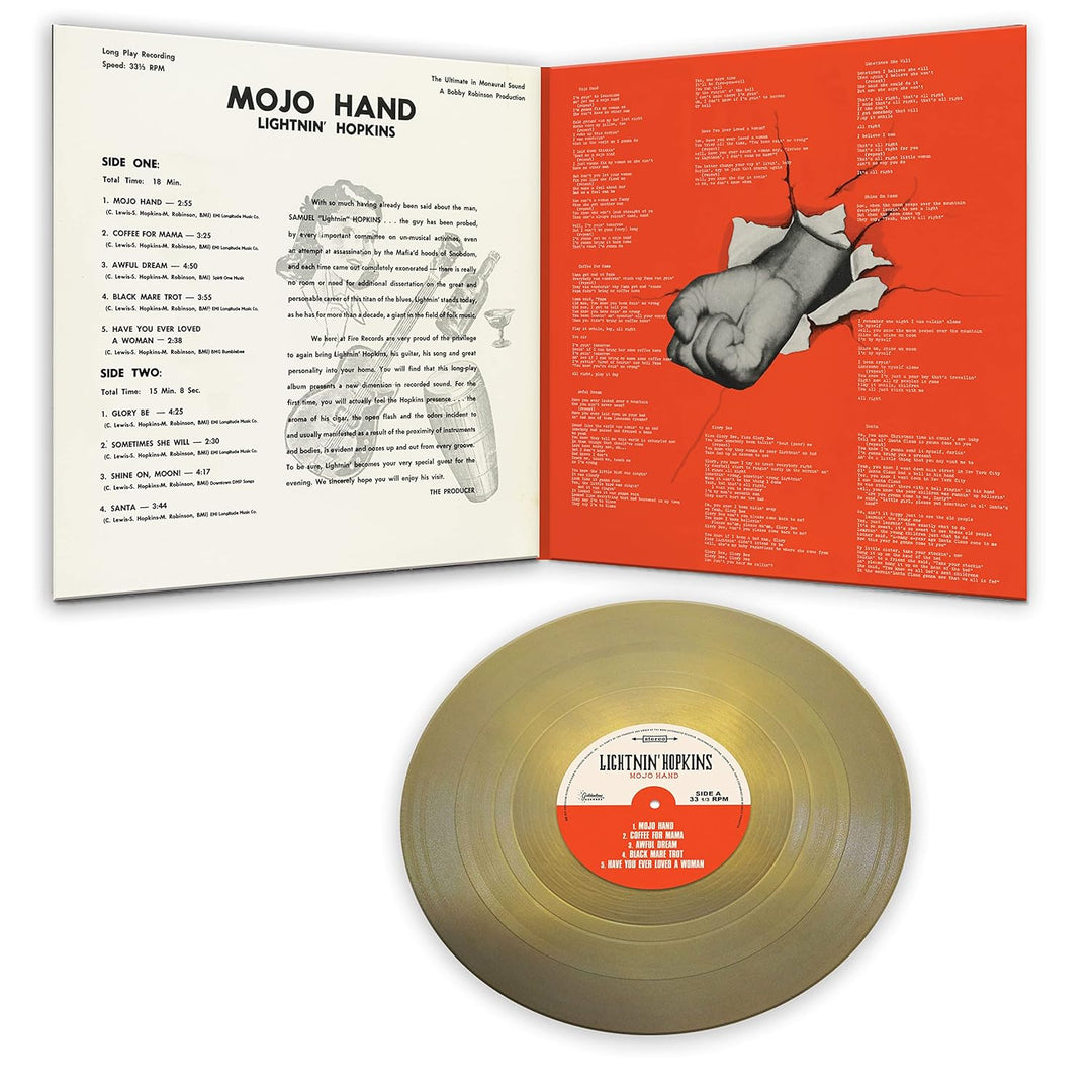 Mojo Hand (Gold), Vinyl