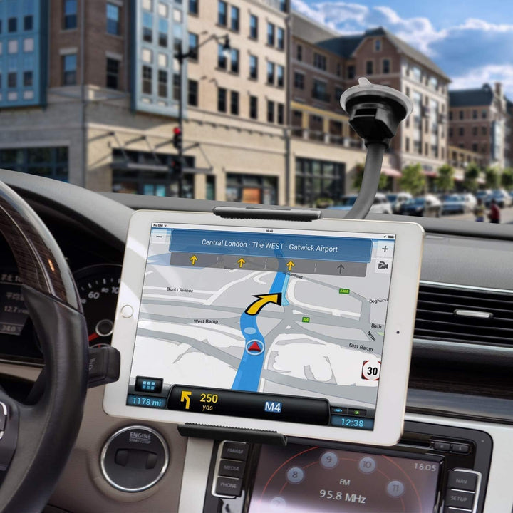 APPS2Car Handyhalterung Auto, 360 Tablet Halterung Windschutzscheibe, Armaturenbrett kfz, Saugnapf A