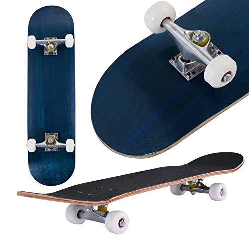 Willonin Skateboard Komplettboard mit ABEC-7 Kugellager 9-lagigem Ahornholz für Kinder Jungendliche