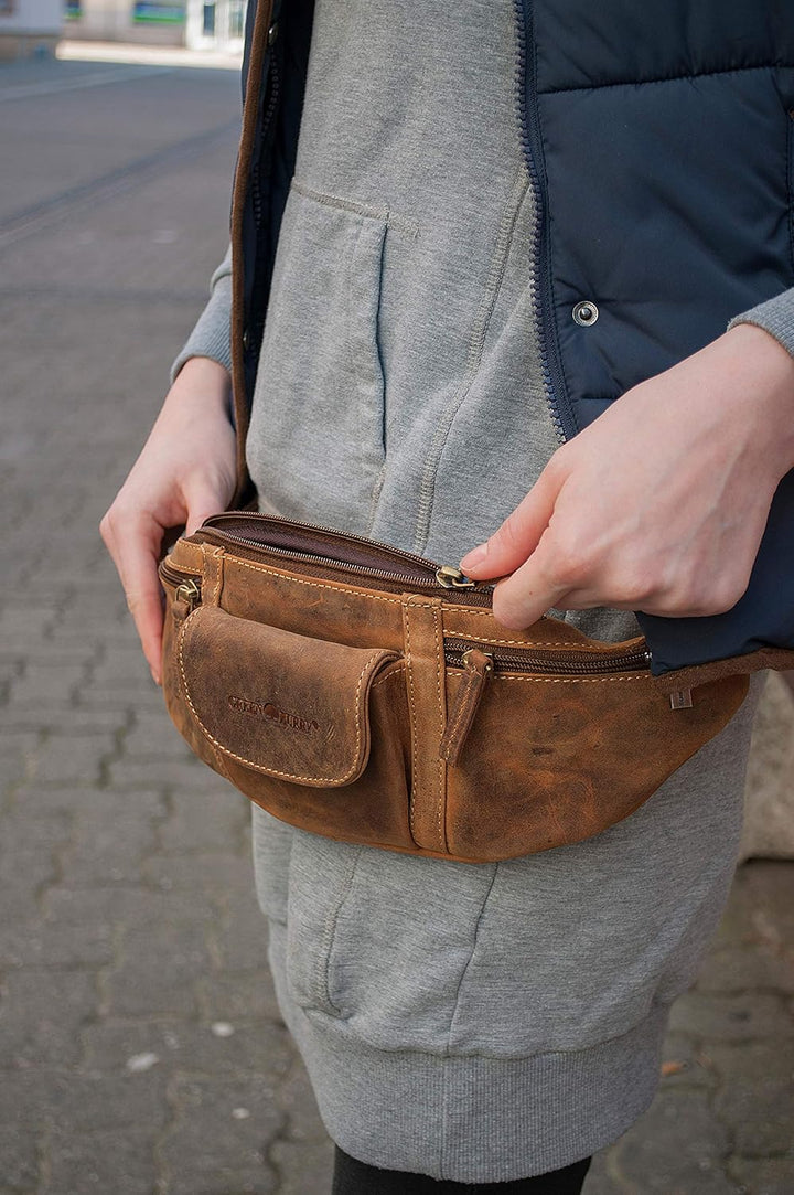 Greenburry Damen Vintage Tasche Einheitsgrösse Braun, Einheitsgröße Braun