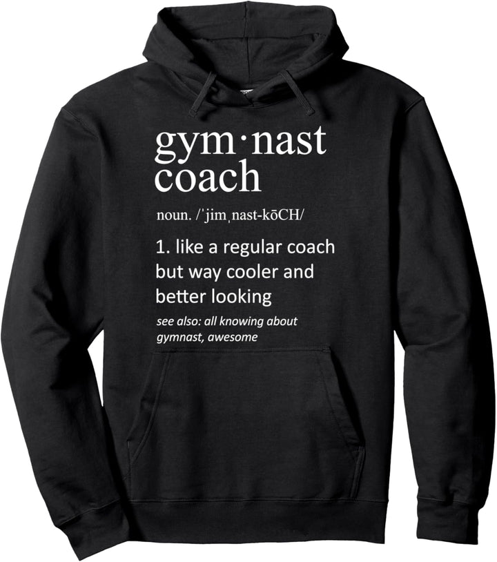 Gymnastik-Trainer Definition Sport lustig Trainer Pullover Hoodie