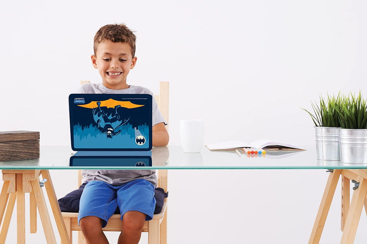 Lexibook JC598BATi1 Batman Lern- und Zweisprachiger Laptop Französisch/Englisch Spielzeug mit 124 Ak