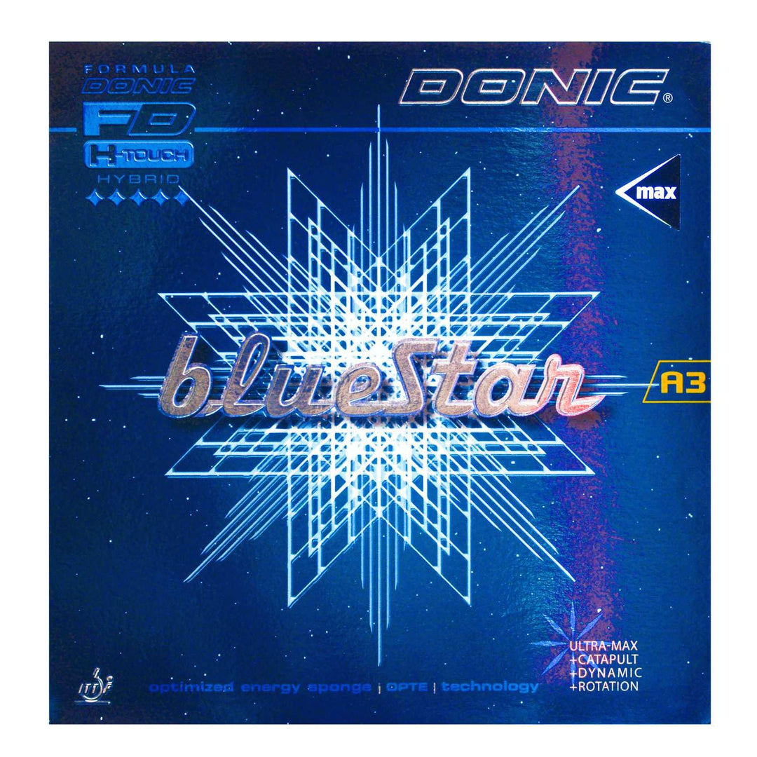 Donic Belag Bluestar A3 Max Schwarz, Max Schwarz