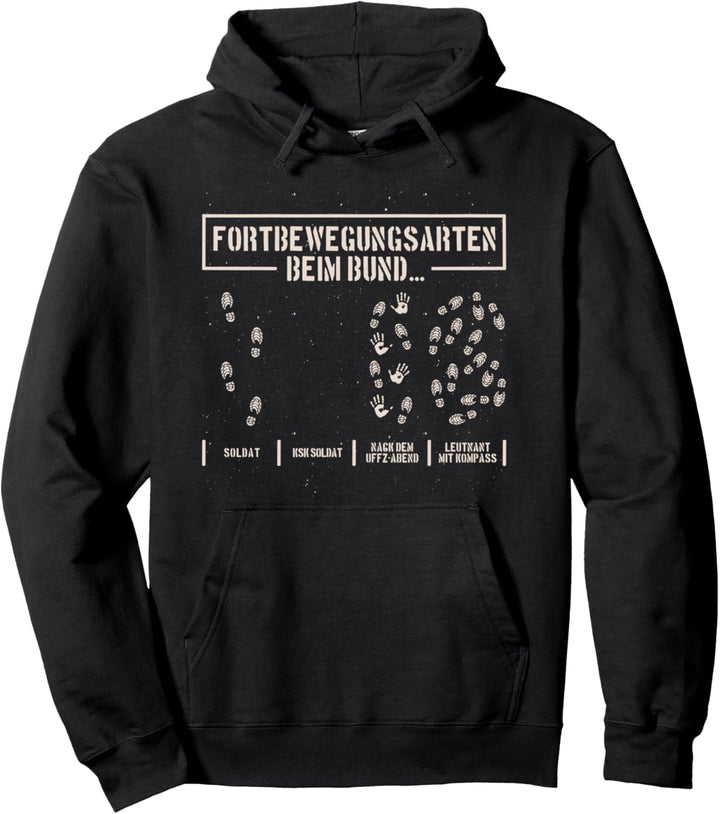 Bundeswehr Soldat Armee Bund Militär, lustiges Sprüche Pullover Hoodie