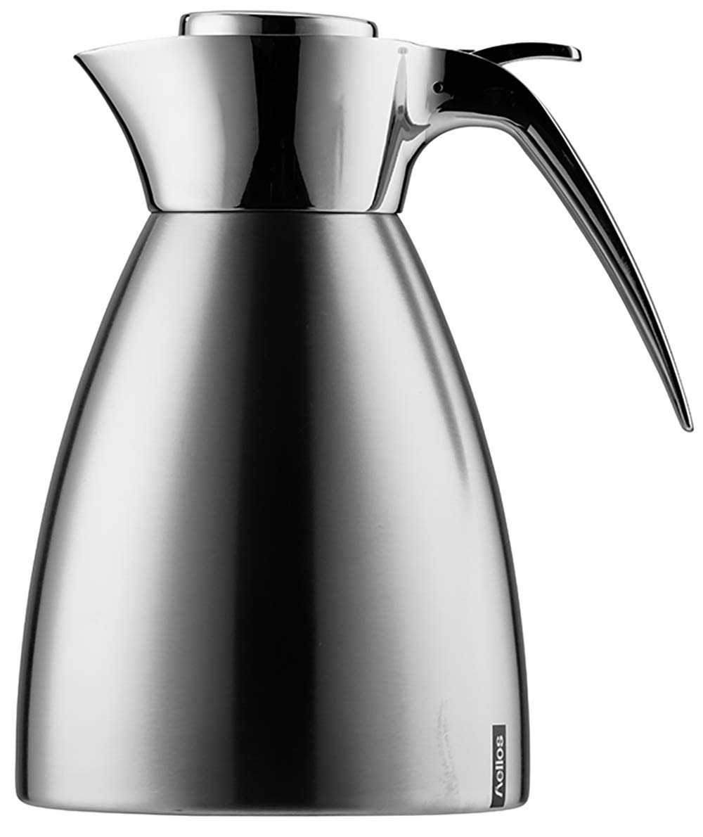 Helios Supreme Edelstahl-Isolierkanne, matt, 1 Liter