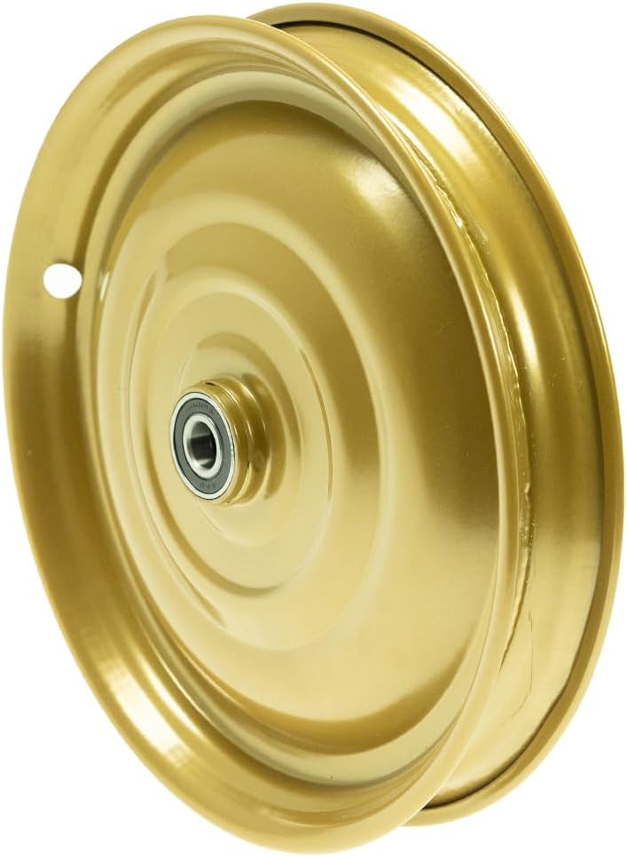 12 1/2 Zoll Scheibenrad Anhänger Handwagen Laufrad Rad Felge Klaufix DDR Gold | 1 Stück