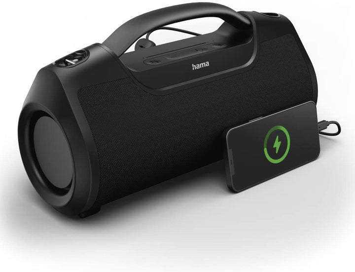 Hama Bluetooth Musikbox "SoundBarrel" (Bluetooth Lautsprecher wasserdicht nach IPX6, tragbare Musikb