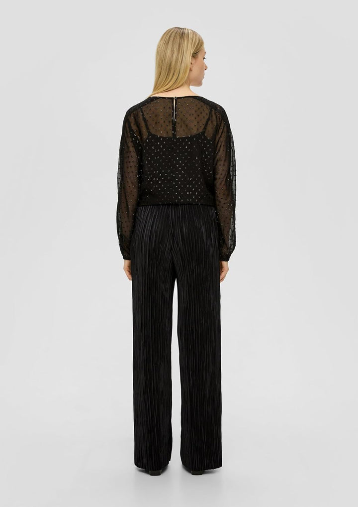 s.Oliver Damen Hose lang, Wide Leg 36 9999, 36 9999