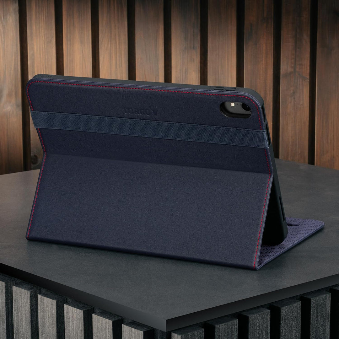 TORRO Lederhülle kompatibel mit iPad 10.9" 10. Generation - Echtes Leder iPad 10. Generation (2022)