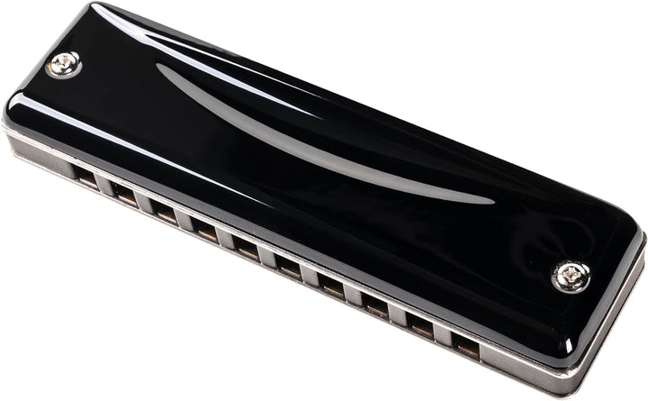 Suzuki Diatonic Harmonica Hammond HA-20 - key of Bb, Suzuki-Promaster-Hammond-Bb, schwarz