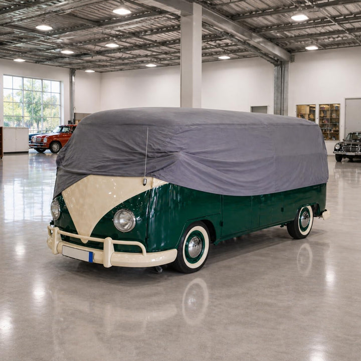 Auto Abdeckung Indoor elastisch - Autoabdeckplane Jersey - Autogarage Ganzgarage lackschonend & atmu