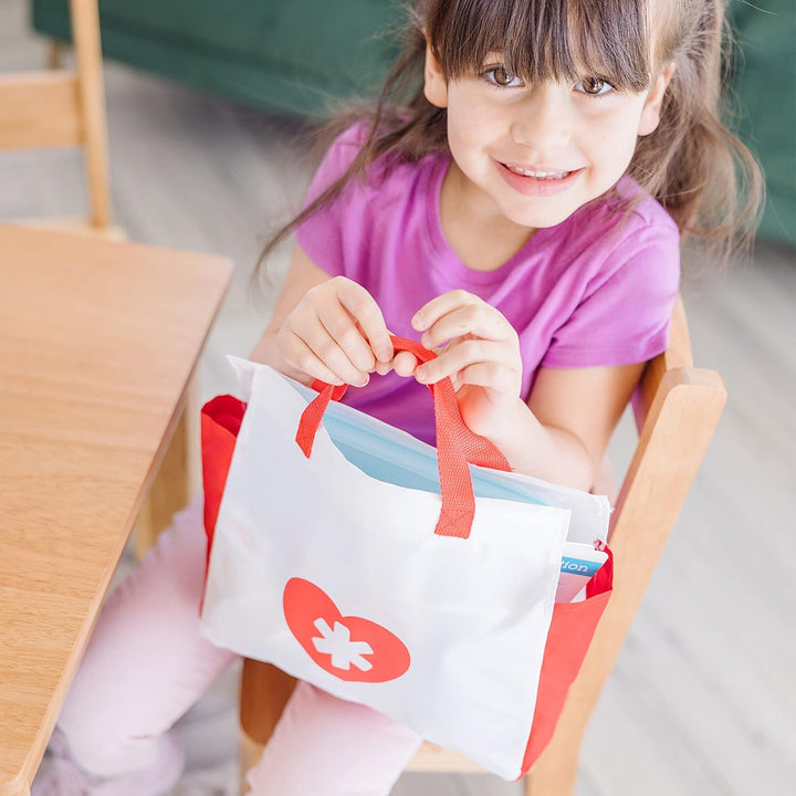 Melissa & Doug Kinder Arzt Set Lernspielzeug für Mädchen & Jungen ab 3 J. | Arzt-Set für 3-jährige M