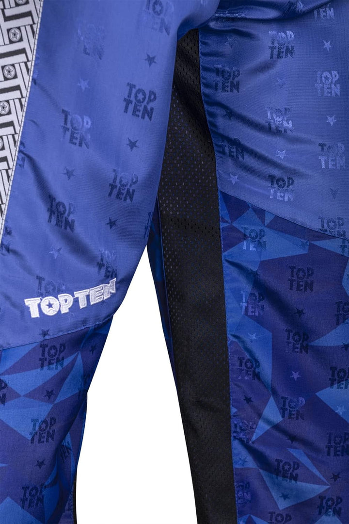 TOP TEN Kickboxhose „Prism“ L Blau, L Blau
