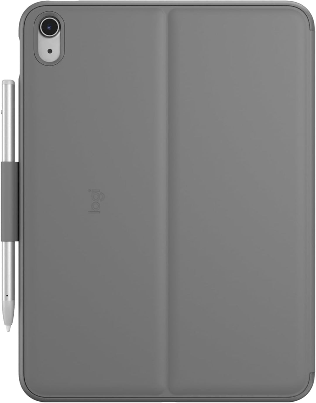 Logitech iPad (10. Generation) Tastatur-Case | Slim Folio mit integrierter kabelloser Tastatur (Graf