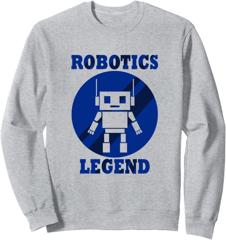 Robotik-Legende Ironischer Spruch Robo-Ingenieur Sweatshirt