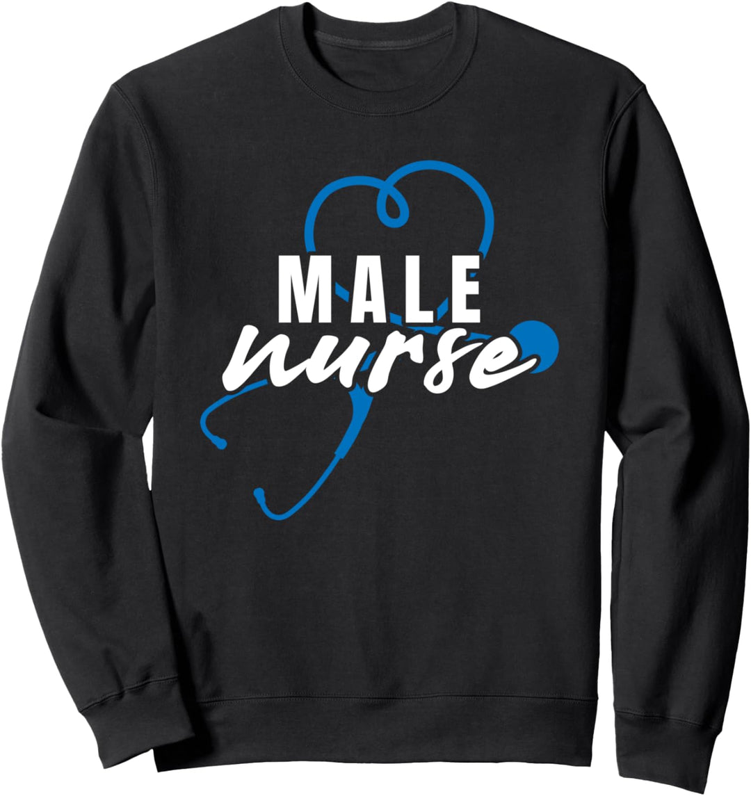 Male Nurse Gifts Murse Gifts RN LPN CNA Sweatshirt