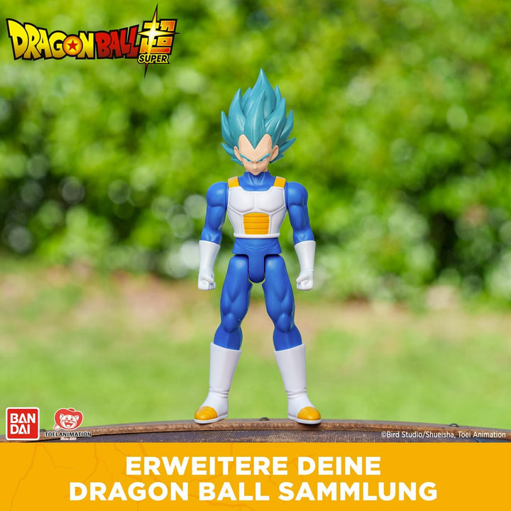 BANDAI - Dragon Ball Super - Riesenlimitbrecherfigur 30 cm - Super Saiyan Vegeta Blue - Offizielle D