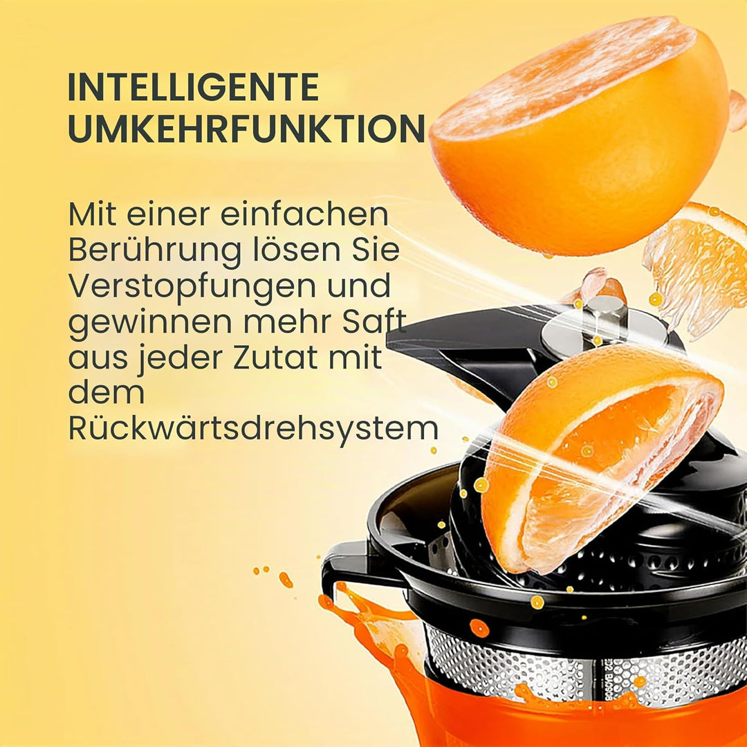 Hurom | Entsafter H330P - gesünder, schmackhafter und verschwendungsfreier Saft, Premium-Entsafter,