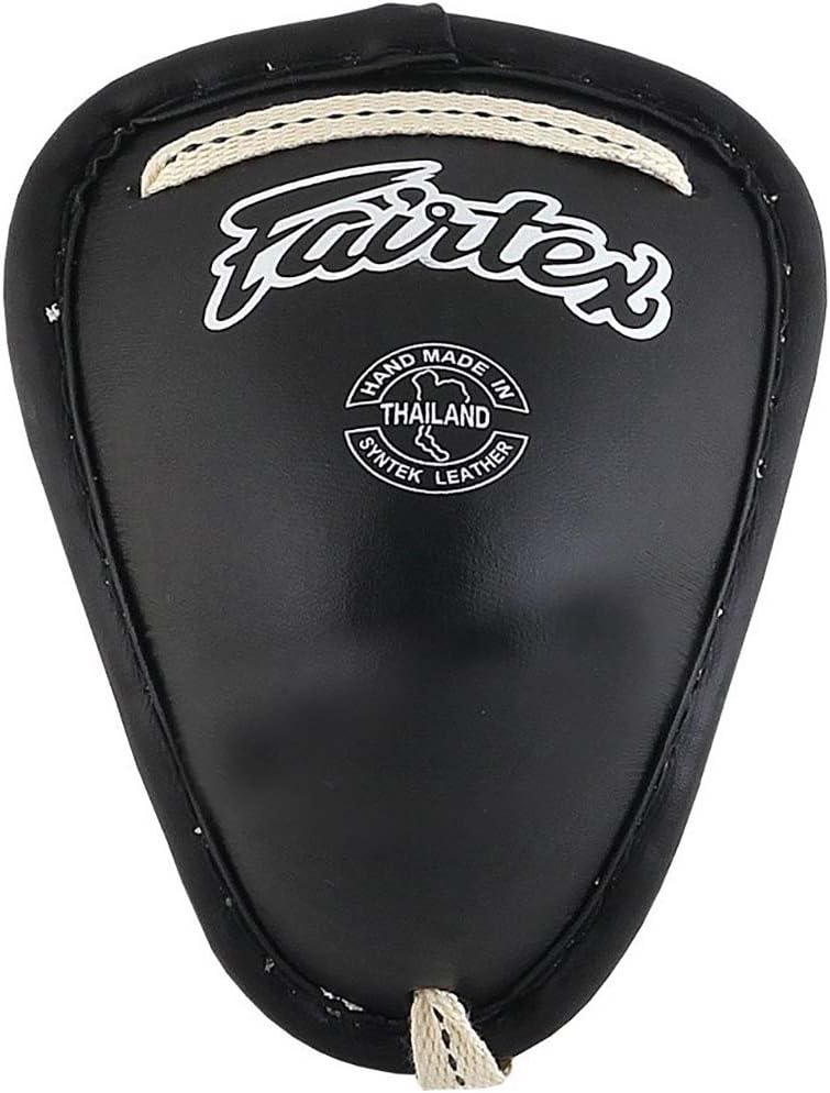 Fairtex Muay Thai Steel Cup, schwarz, Groin, Suspensorium, Tiefschutz XL, XL