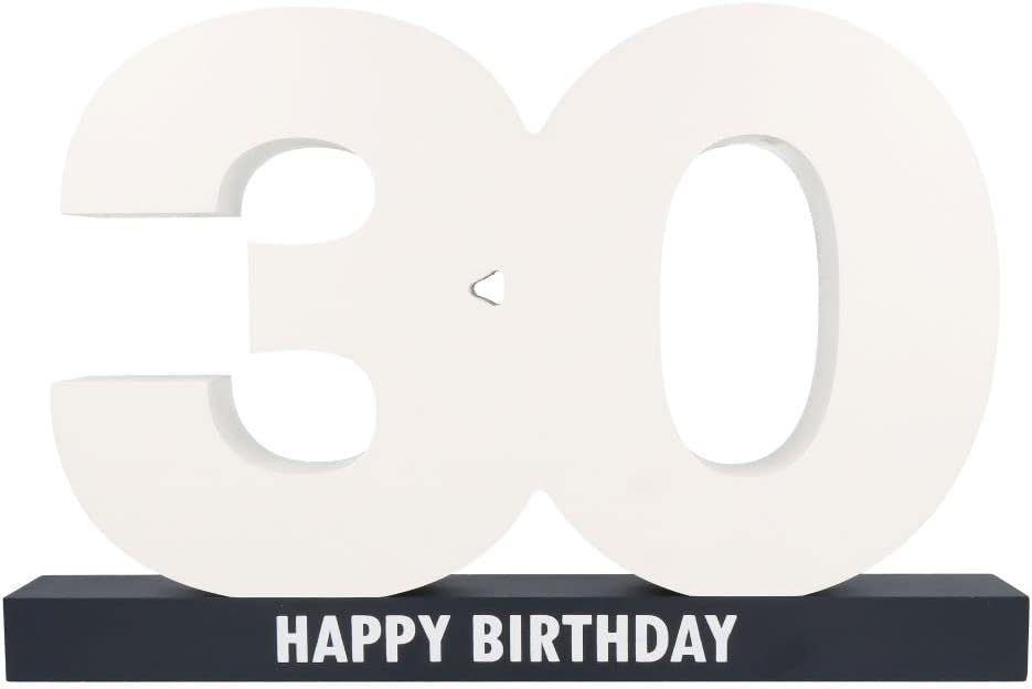 CREOFANT XL Gästebuch 30. Geburtstag · Gästebuch Happy Birthday · 37 x 24 x 4 cm · 30. Geburtstagsge
