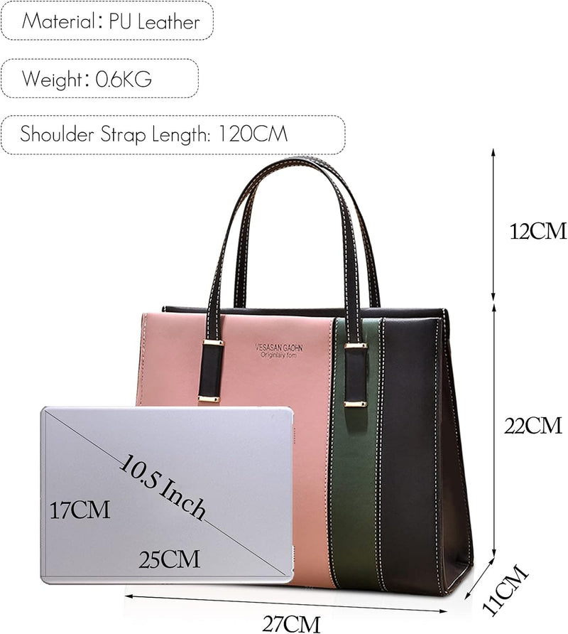 FANDARE Elegante Umhängetaschen Damen Schultertasche Verstellbare Frauen Handtasche PU Leder Wasserd