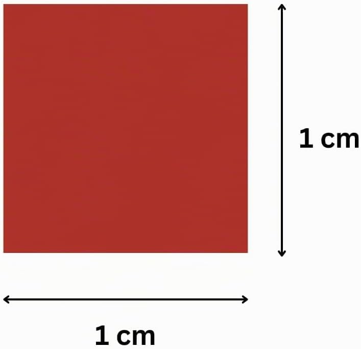 Glasmosaik 1x1 cm Rot 900 g, Rot