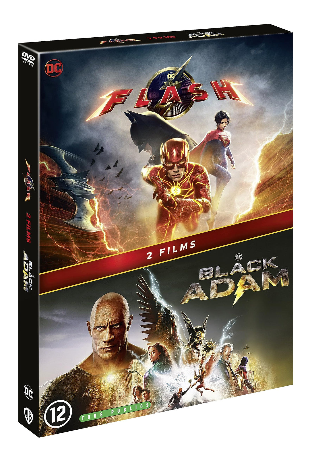 Black adam + the flash [FR Import], DVD