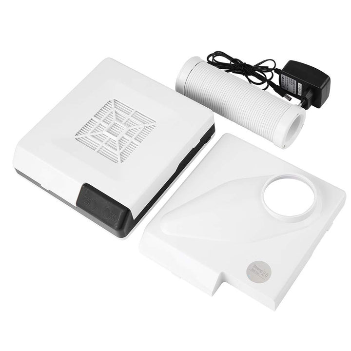 60W 2 In 1 Nagelstaubsauger, Sun Nail Nagel Staubabsauger, Professioneller Nagelstaubsammler, Verbes