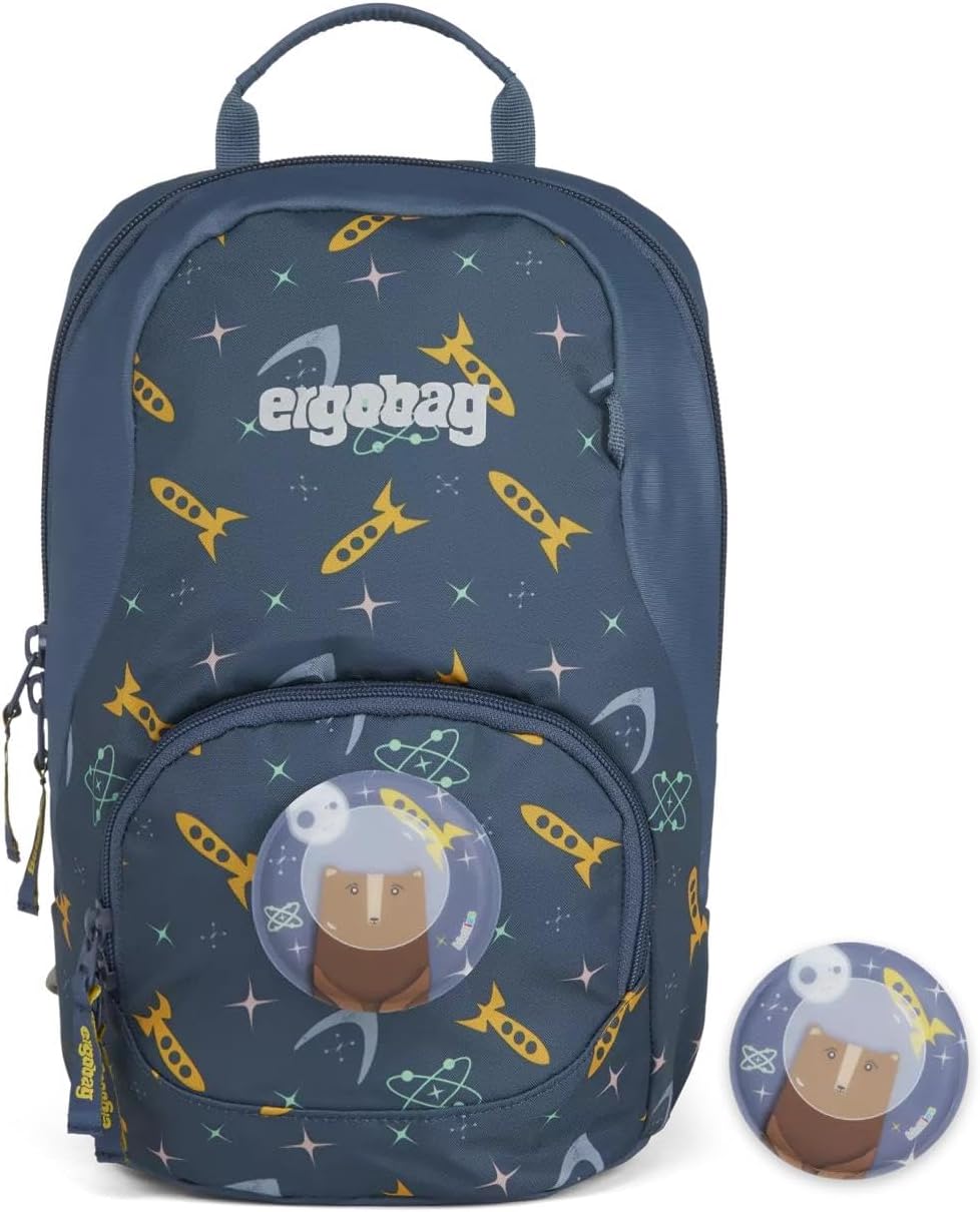 ergobag Ease Small Freizeitrucksack, Kindergartenrucksack, 6 Liter, 270 g M Bärgold, M B&#xE4;rgold