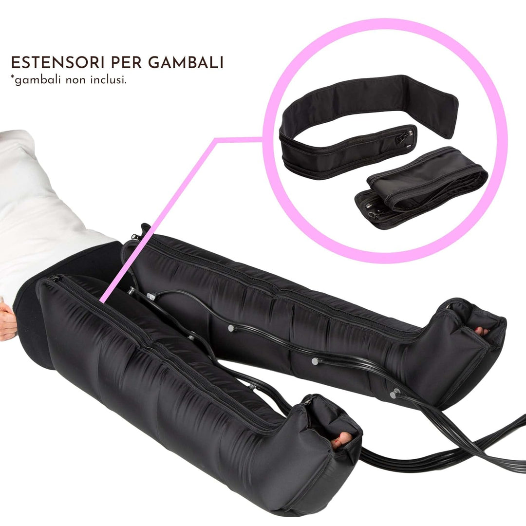 Dinamicamed Bein-Extender für Drucktherapie, 2 Beinverlängerungen, kompatibel mit XL Dynamicamed 4 L