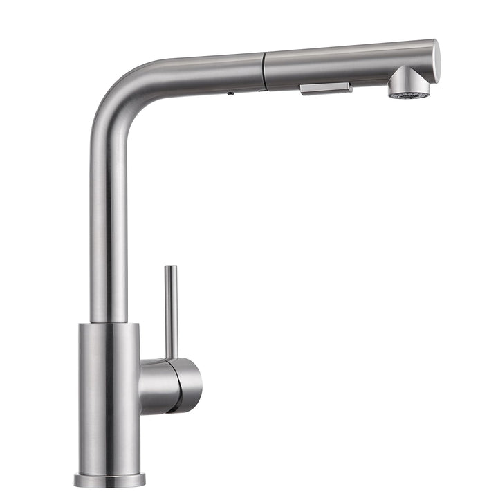 Wasserhahn Küche Ausziehbar, BONADE Küchenarmatur mit Brause, Mischbatterie Küche 360° Schwenkbar，Ar