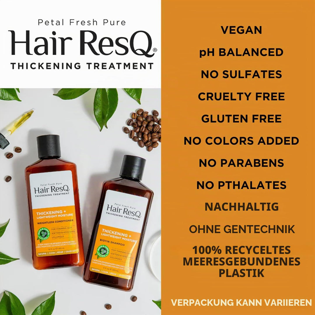Petal Fresh Hair Rescue Verdickungs-B-Komplex Conditioner für trockenes Haar, 3,7 l oz.