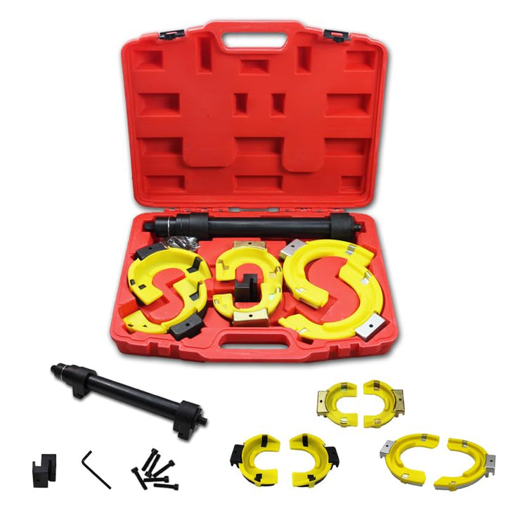 Daromigo Universal Federspanner für Mc Pherson 3 Spannköpfe Universal Federbeine System Tieferlegung