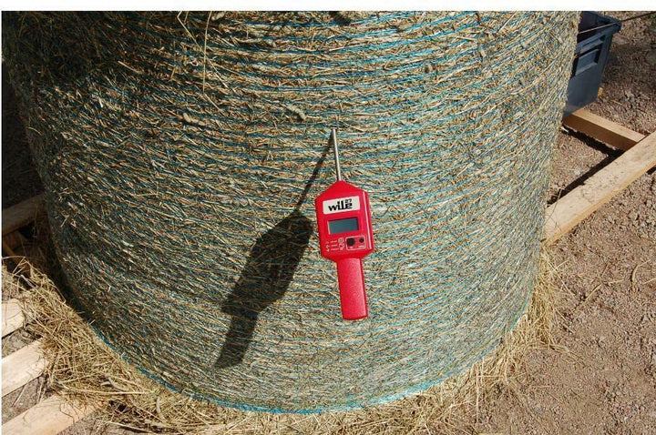 Wile Feuchtigkeitsmessgerät 27 für Heu, Stroh, Silage Heumessgerät Strohmessgerät