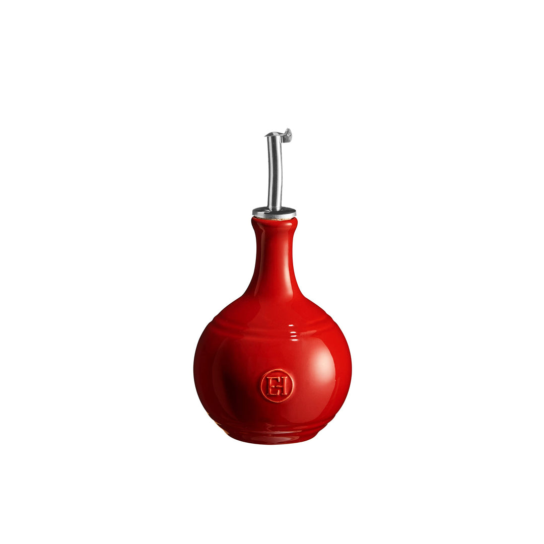 Emile Henry 340216 Essigballon, Ölflasche, Essig, 0,4 l, Keramik, Grosser Cru