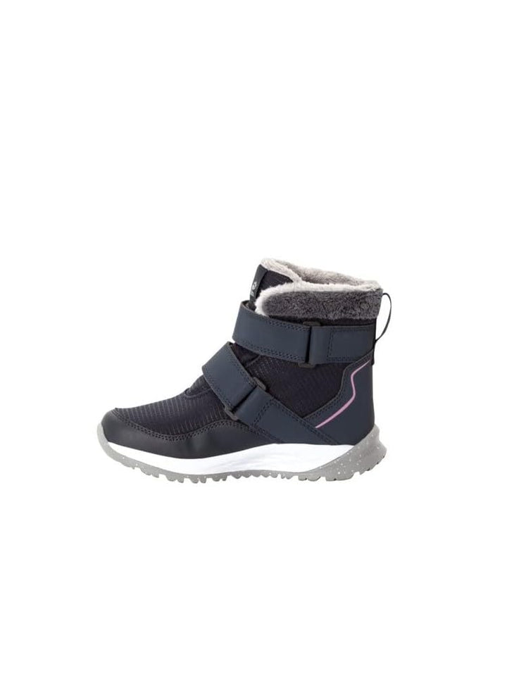 Jack Wolfskin Unisex Kinder Polar Wolf Texapore Mid Vc K Schneestiefel 31 EU Dark Blue Rose, 31 EU D