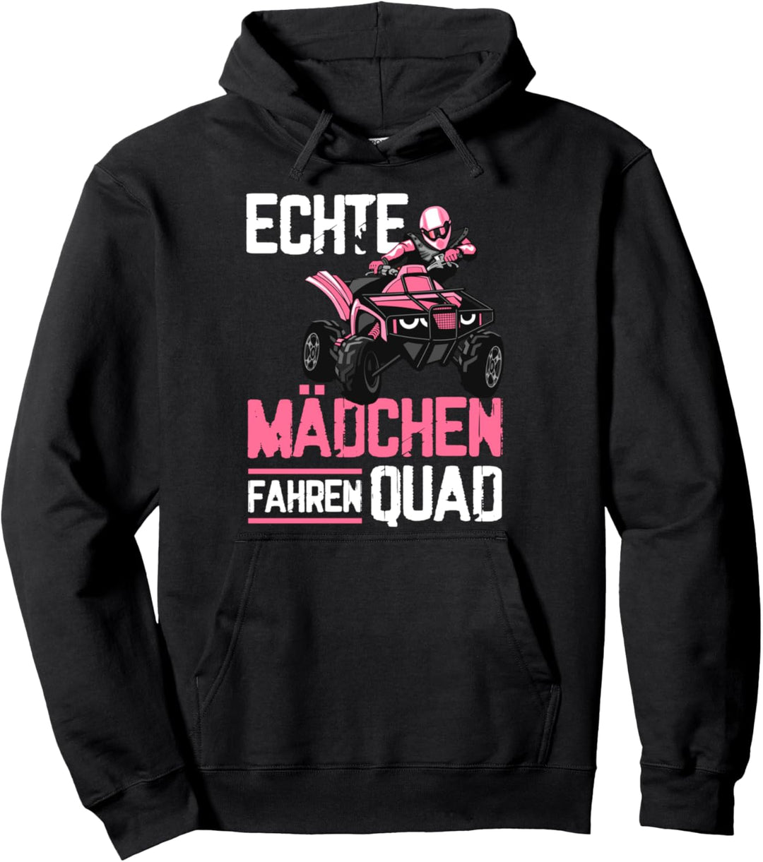 Quad Quad Fahrerin Motorrad Pullover Hoodie
