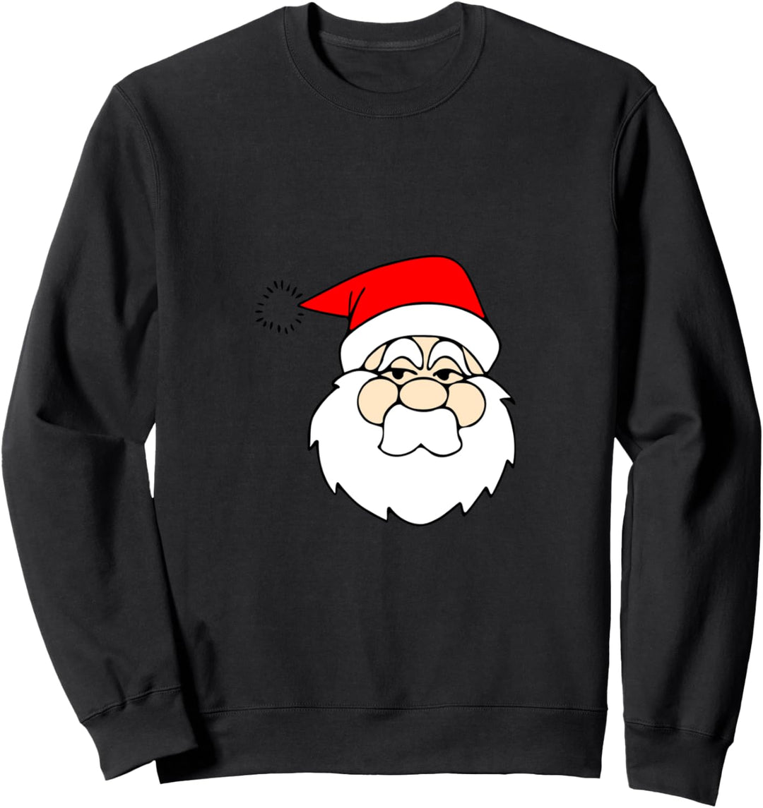 cooles Weihnachtsoutfit Ho Sleepy Santa müder Weihnachtsmann Sweatshirt