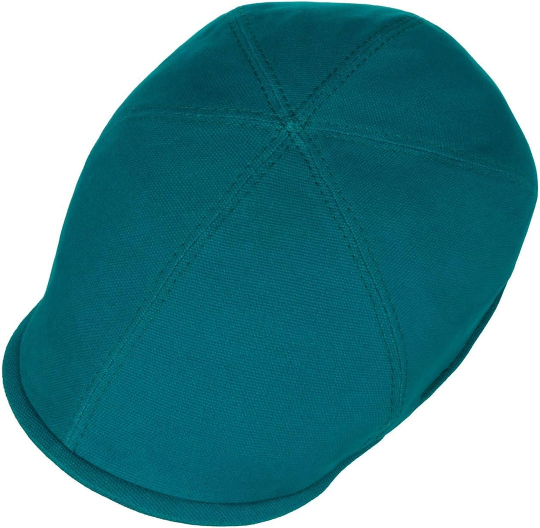 LIERYS Uni Cotton Flatcap - Klassische Form - Schiebermütze mit Stretchfutterband - Herren - Frühjah