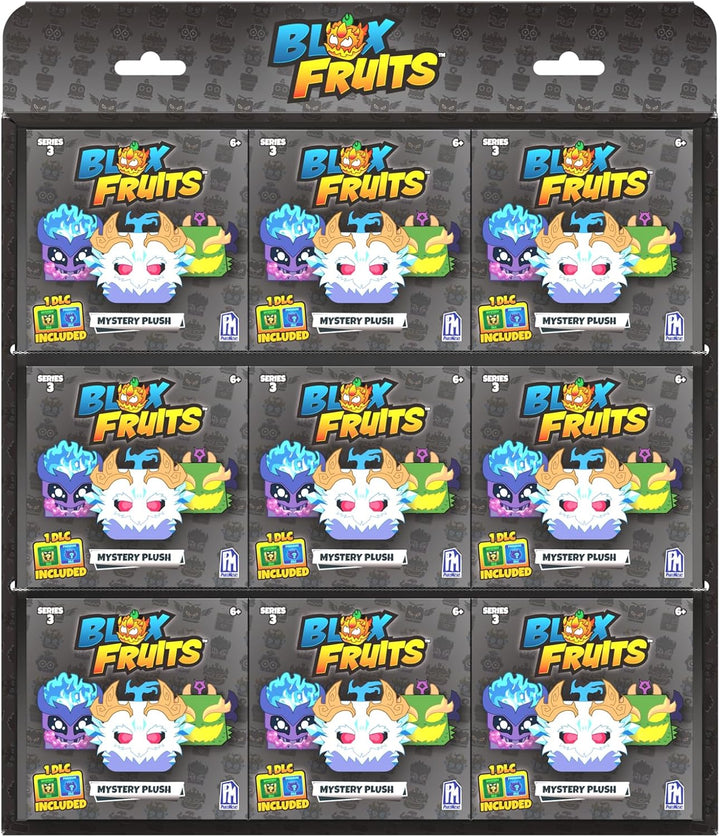 BLOX Fruits - 4" Collectible Plush - BLIND Box ASST - S3 Multicolore 4 inch, Multicolore 4 inch
